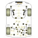 S1 8X (2014 - ) Powerflex Boccola anteriore da tirante a telaio posteriore Audi S1 8X (2014 on) | race-shop.it