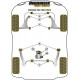 Silentblock in poliuretano Powerflex Front Wishbone Rear Bush Porsche 964 (1989 - 1994) | race-shop.it