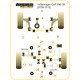 Golf MK6 5K (2009-2012) Powerflex Boccola di montaggio posteriore del sottotelaio posteriore Volkswagen Golf MK6 5K (2009-2012) | race-shop.it