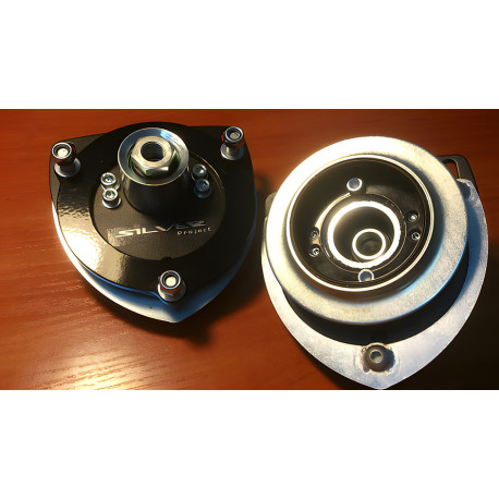 Piastre di campanatura (Camber) SILVER PROJECT Supporto ammortizzatore a molla Domlager VW POLO 9N AUDI A2 | race-shop.it