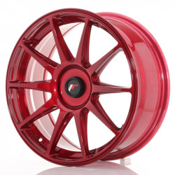 Cerchi JR JR11 18x7,5 ET35-40 Blank Platinum Rosso