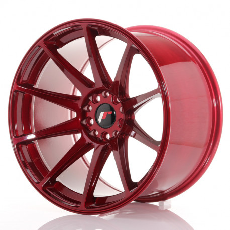 Cerchi in lega Cerchi JR JR11 19x11 ET25 5x114/120 Platinum Rosso | race-shop.it