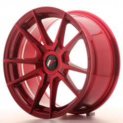 Cerchi JR JR21 17x8 ET35 Blank Platinum Rosso