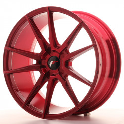 Cerchi JR JR21 19x8,5 ET20-40 5H Blank Platinum Rosso