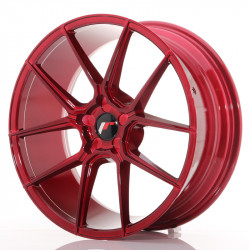 Cerchi JR JR30 20x8,5 ET20-40 5H Blank Platinum Rosso
