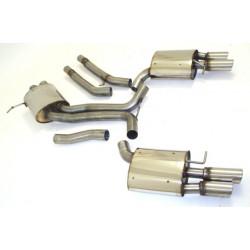 70mm Duplex Sistema di scarico Audi S5 B8 Coupe Quattro - Approvazione ECE (881040D-X)