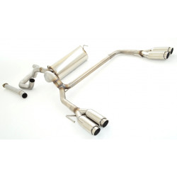 70mm Duplex Sistema di scarico Opel Cascada - Approvazione ECE (881166TD-X)