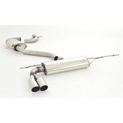 70mm Sistema di scarico VW Golf VI Cabrio - Approvazione ECE (881447-X)