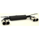 Sistemi di scarico Friedrich Motorsport Silenziatore sportivo - Duplex Audi A3 8P Cabrio FWD - Approvazione ECE (921047TD-X) | race-shop.it