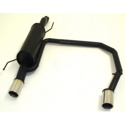 Silenziatore sportivo - Duplex Opel Corsa D - Approvazione ECE (921137D-x)
