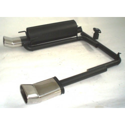 Silenziatore sportivo - Duplex Opel Astra G - Approvazione ECE (921152D-x)