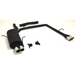Silenziatore sportivo - Duplex BMW 3er E46 - Approvazione ECE (921322D-X)