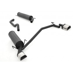 Gr.A Duplex Sistema di scarico Opel Zafira A - Approvazione ECE (961153D-X)