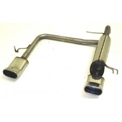 Silenziatore sportivo - Duplex Hyundai i20 - Approvazione ECE (970404D-X)