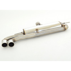 76mm Sistema di scarico silenziatore Audi TT 8J FWD - Approvazione ECE (971029-X3-X)