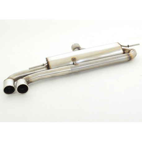 Sistemi di scarico Friedrich Motorsport 76mm Sistema di scarico silenziatore Audi TT 8J FWD - Approvazione ECE (971029-X3-X) | race-shop.it
