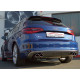 Sistemi di scarico Friedrich Motorsport 76mm Sport duplex Sistema di scarico sportivo - Duplex Audi A3 8V Sportback Quattro - Approvazione ECE (971054TD-X3-X) | race-shop.it