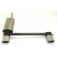 Sistemi di scarico Friedrich Motorsport Silenziatore sportivo - Duplex Opel Vectra A - Approvazione ECE (971103AD-X) | race-shop.it