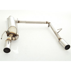 Silenziatore sportivo - Duplex Opel Corsa D GSI - Approvazione ECE (971137TGD-X)
