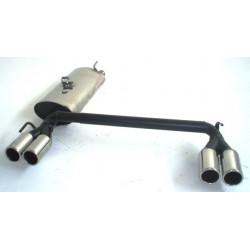 Silenziatore sportivo - Duplex Opel Astra F - Approvazione ECE (971146D-x)