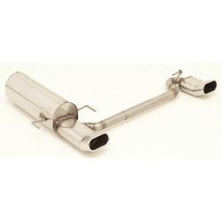 Silenziatore sportivo - Duplex Opel Astra H GTC OPC - Approvazione ECE (971164D-x)