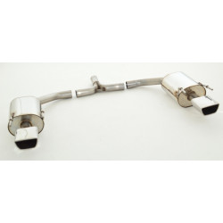 Silenziatore sportivo - Duplex Opel Vectra C - Approvazione ECE (971175TD-x)