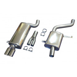 3"(76mm) Sistema di scarico (acciaio inox) - Approvazione ECE AUDI 100/S4 (981002T-X3-X)
