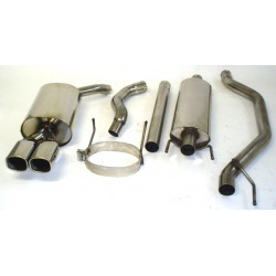 Gr.A Sistema di scarico Opel Vectra C - Approvazione ECE (981139-x)