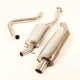 Sistemi di scarico Friedrich Motorsport Gr.A Sistema di scarico Ford Escort - Approvazione ECE (981209A-x) | race-shop.it