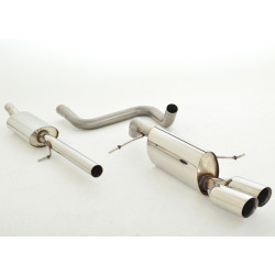 Gr.A Sistema di scarico Ford Fiesta JA8 Sport Facelift - Approvazione ECE (981221BTST-X)