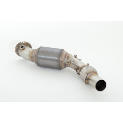 76mm Downpipe in acciaio inox con catalizzatore sportivo. (200CPSI) - Approvazione ECE (981365-X3-DPKAHJS)