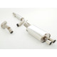 Sistemi di scarico Friedrich Motorsport 3"(76mm) Sistema di scarico (acciaio inox) - Approvazione ECE VW Beetle VW Golf (981412-X3-X) | race-shop.it