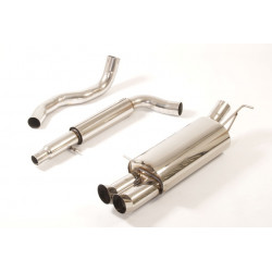 Gr.A Sistema di scarico (acciaio inox) - Approvazione ECE VW Beetle VW Golf (981412A-X)