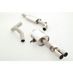 3"(76mm) Sistema di scarico Renault Megane III Grandtour (Typ Z) inkl. GT - Approvazione ECE (981912-X3-X)