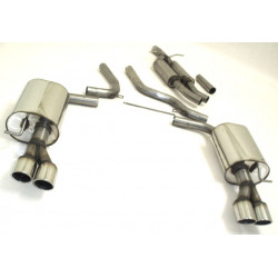 Gr.A Duplex Sistema di scarico Audi A6 4F FWD - Approvazione ECE (991022-X)
