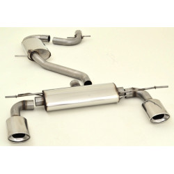 Gr.A Duplex Sistema di scarico Audi A3 8P Cabrio FWD - Approvazione ECE (991047-X)