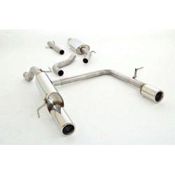Gr.A Duplex Sistema di scarico Opel Corsa E - Approvazione ECE (991105T-X)