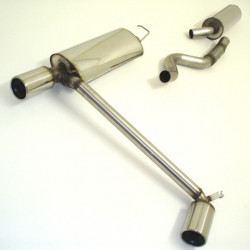 Gr.A Duplex Sistema di scarico Opel Kadett E - Approvazione ECE (991109A-X)