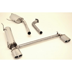 Gr.A Duplex Sistema di scarico Opel Omega B - Approvazione ECE (991149-X)