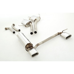 Gr.A Duplex Sistema di scarico Opel Omega B - Approvazione ECE (991155-x)