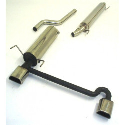 Gr.A Duplex Sistema di scarico Opel Astra H - Approvazione ECE (991159-x)