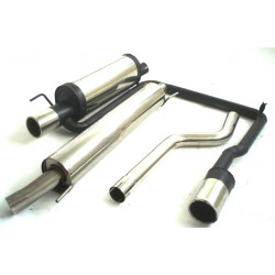 Gr.A Duplex Sistema di scarico Opel Astra G - Approvazione ECE (991165-x)