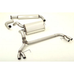 3"(76mm) Duplex Sistema di scarico Opel Astra J GTC OPC - Approvazione ECE (991171AT-X3)