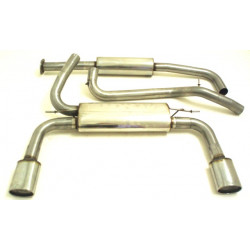 Gr.A Duplex Sistema di scarico Ford Focus III DYB - Approvazione ECE (991202KA-X)