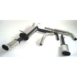 Gr.A Duplex Sistema di scarico VW Golf IV - Approvazione ECE (991412V-x)