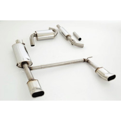 Gr.A Duplex Sistema di scarico VW Golf III Variant / Vento - Approvazione ECE (991413A-x)