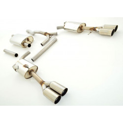 Gr.A Duplex Sistema di scarico VW T5 Bus - Approvazione ECE (991422L-X)
