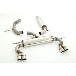 76mm Sistema di scarico - Duplex VW Scirocco III - Approvazione ECE (991441-X3-X)