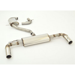 Gr.A Duplex Sistema di scarico VW Golf VI - Approvazione ECE (991445TGL-X)