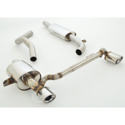 3"(76mm) Duplex Sistema di scarico Renault Megane III - Approvazione ECE (991911-X3-X)
